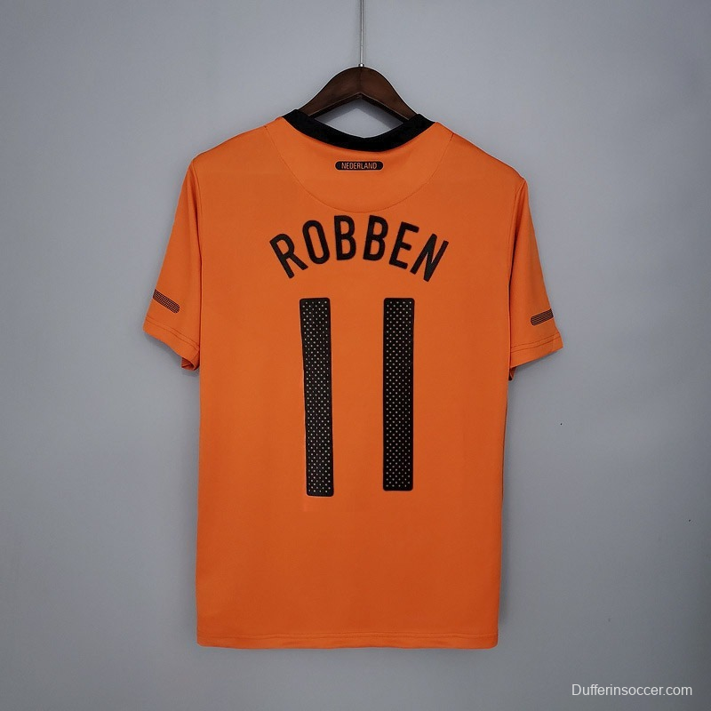 Retro Netherlands 2010 home Soccer Jersey