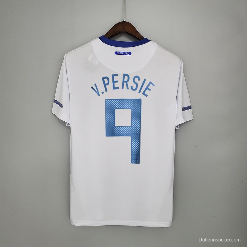 Retro Netherlands 2010 away Soccer Jersey