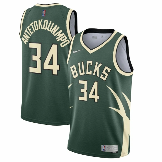 Earned Edition Club Team Jersey - Giannis Antetokounmpo - Mens