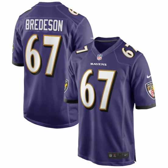 Men's Ben Bredeson Purple Player Limited Team Jersey