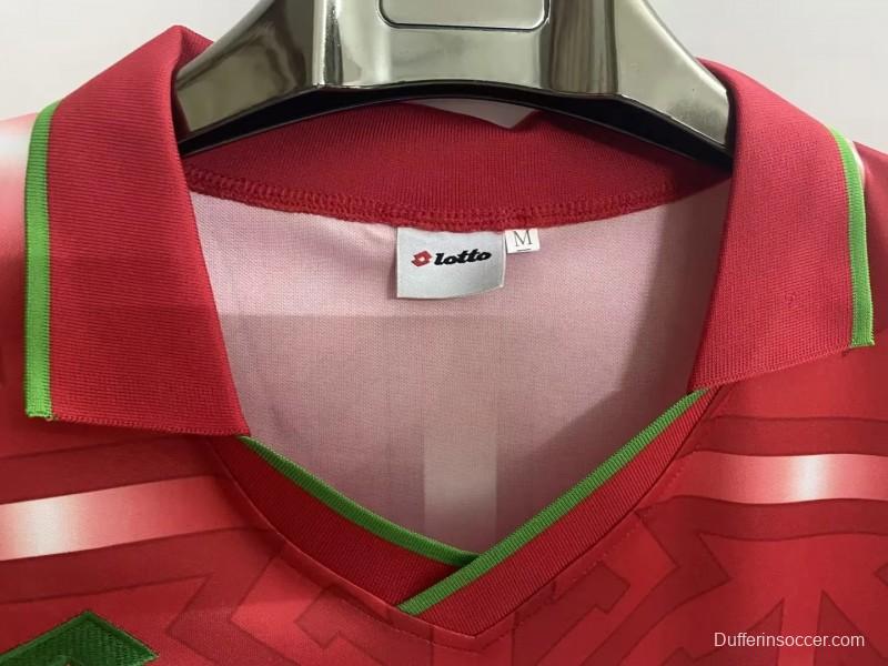 Retro 1994 Morocco Home Red Jersey
