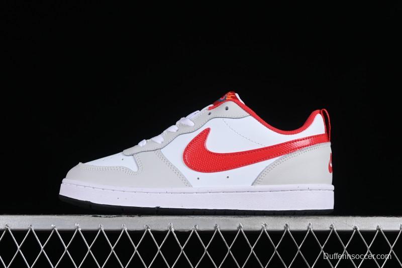 Nike Court Borough Low 2 Casual Campus Sneakers with Retro Basketball Design - FZ5525-161