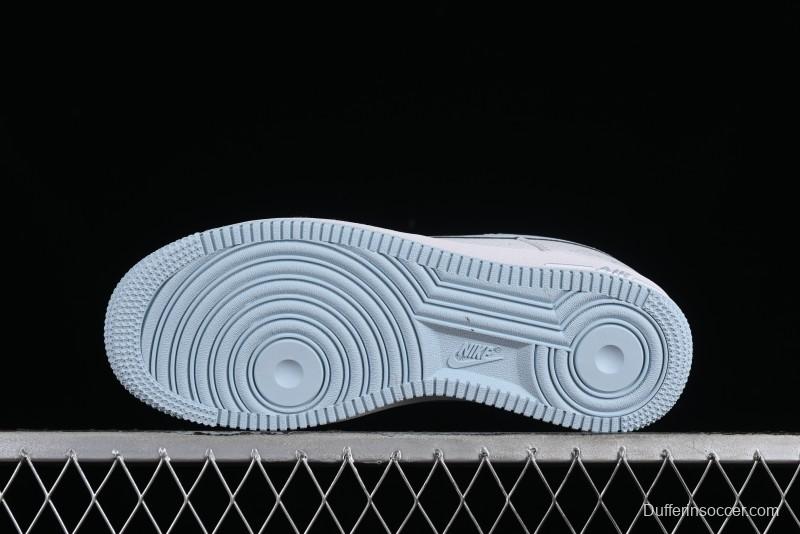 Nike Nocta x Nike Air Force 1 '07 Low "Certified Lover Boy" Ice Blue Classic Low-Top Casual Sneakers - LO1718-061