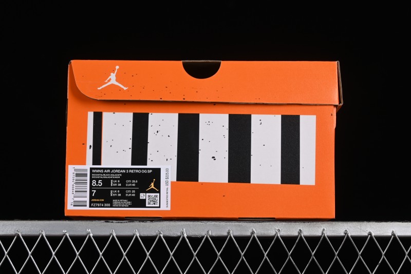 Nike Air Jordan 3 Retro Nina Chanel Abney Collaboration Sneakers - FZ7974-300