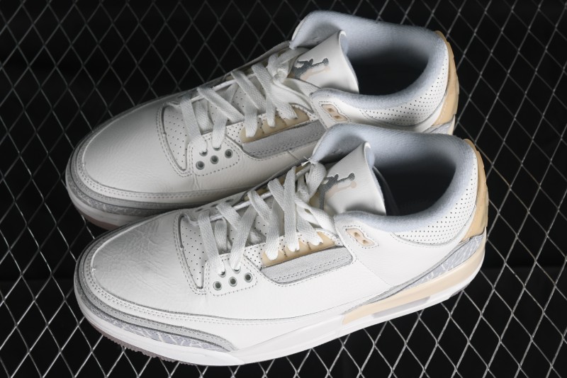Nike Air Jordan 3 Retro Craft Ivory Sneakers - FJ9479-100