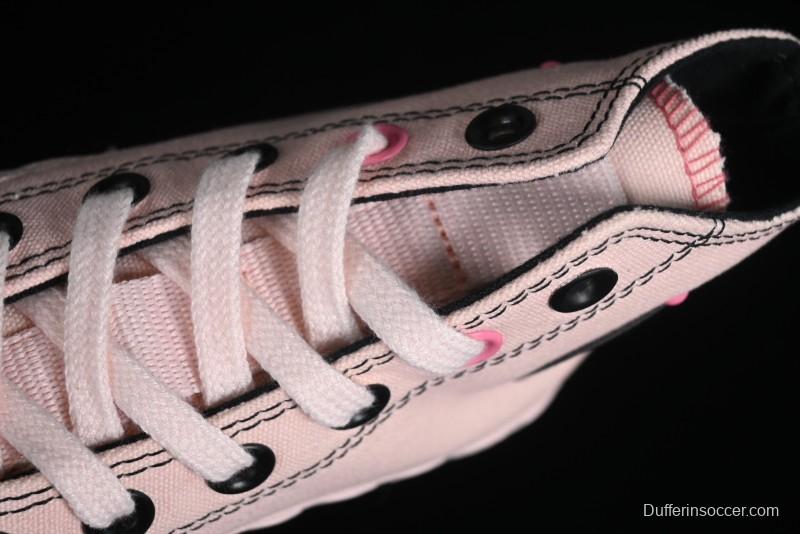 Converse Chuck 70s High Top Casual Sneakers in Black and Pink - A09541C