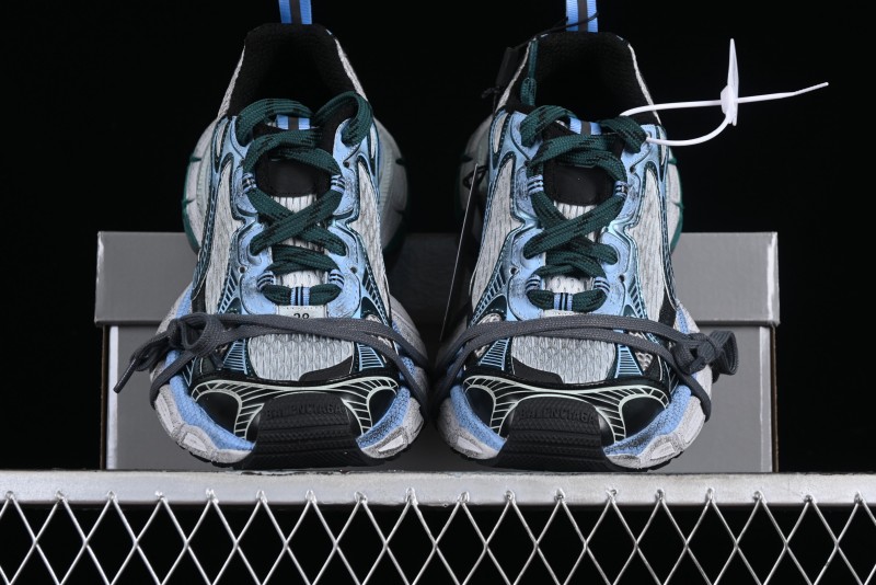 Balenciaga Phantom Sneaker 10th Generation Trend Running Shoes with Transparent Heel Strap - W3XL53124