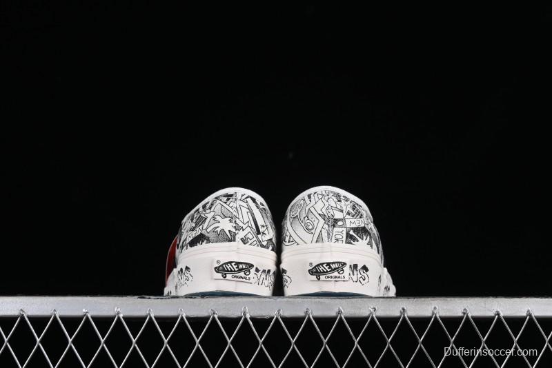 Vans Og Authentic Lx Low-Top Casual Skate Shoes - VN0A4BV9676