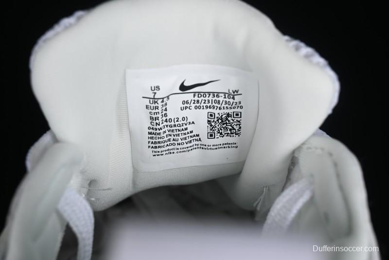 Nike Runtekk Run Retro Low-Top Running Shoes with Cushlon Midsole and Anti-Slip Design - FD0736-104