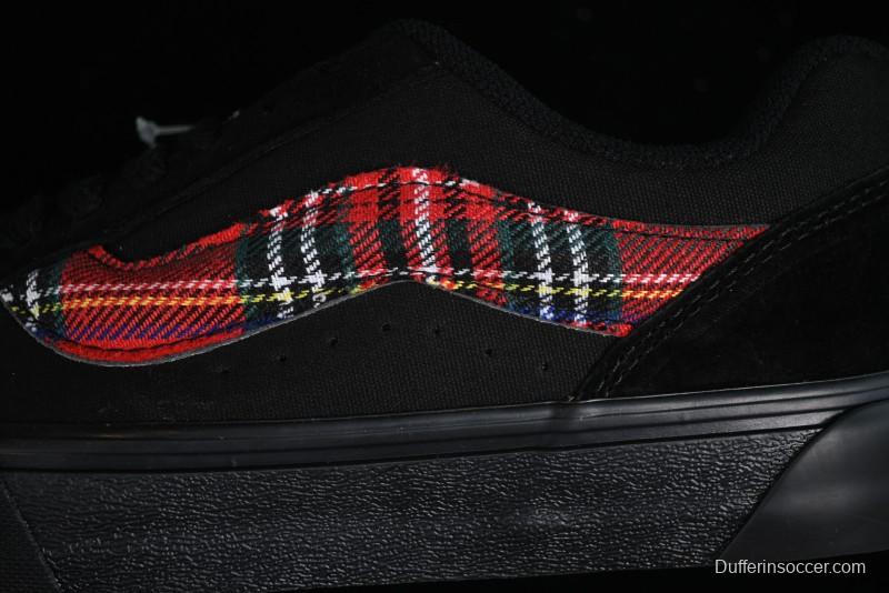 Vans Classics Knu Skool Retro Sneakers with Enlarged Toe and Thickened Trim - VN0009QC3N6