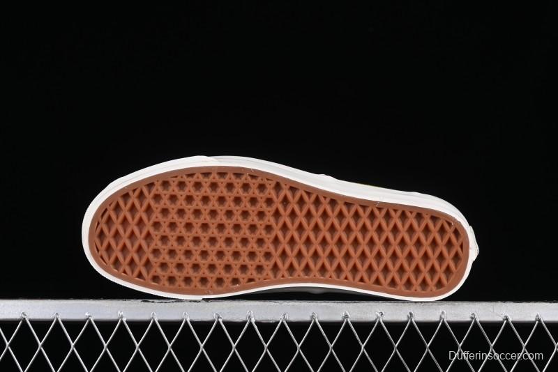 Kamiya Vulcanize Sneaker 23AW High-End Line Dissolved Yellow Canvas Shoes with Smiley Face Print Low-Top - M.C3