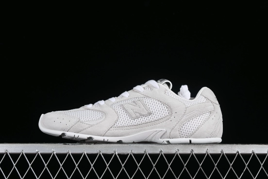 MiuMiu x New Balance 530 Series Low-Top Classic Retro Casual Running Shoes - 55655 White