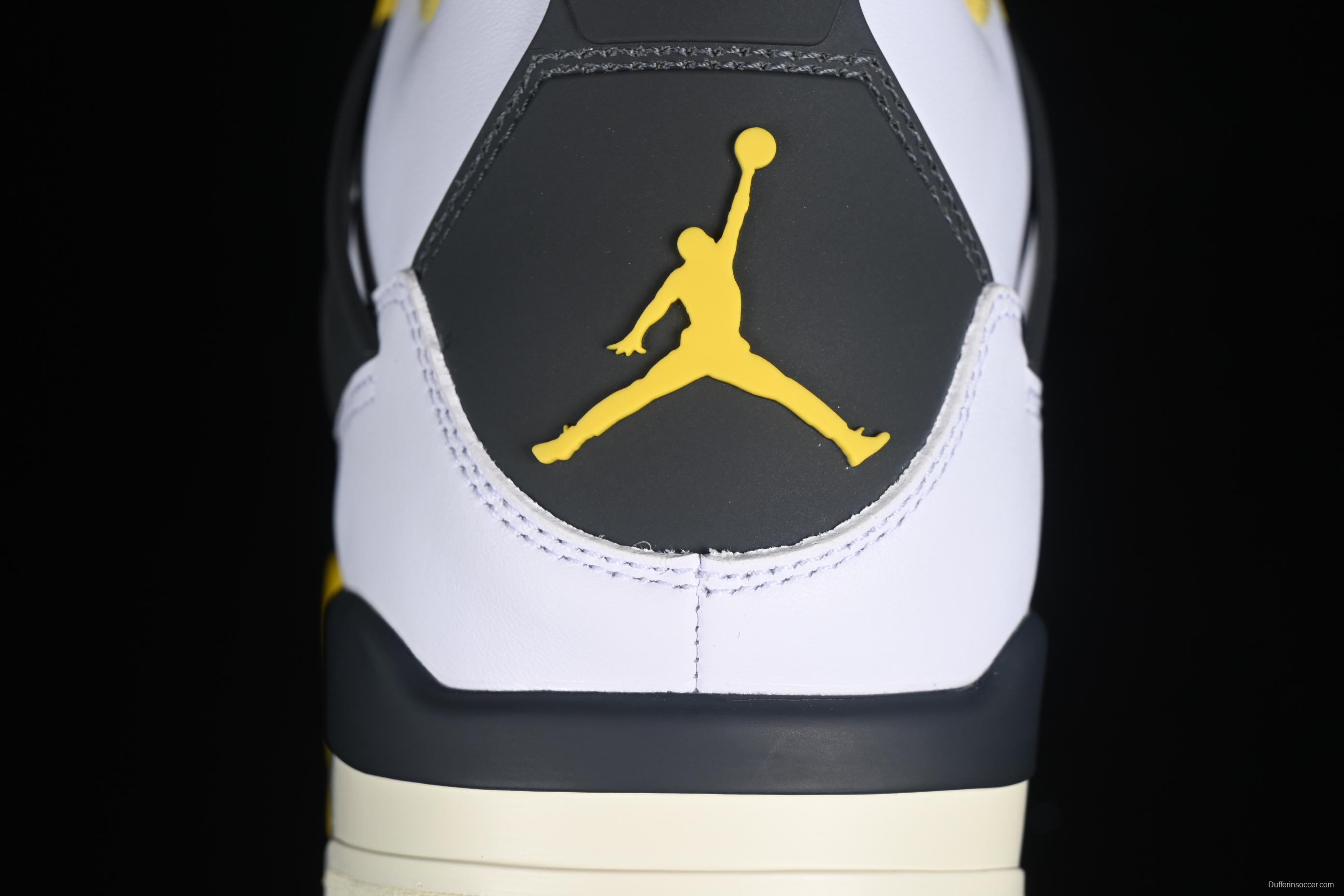 Nike Air Jordan 4 Retro Vivid Sulfur Sneakers - AQ9129-101