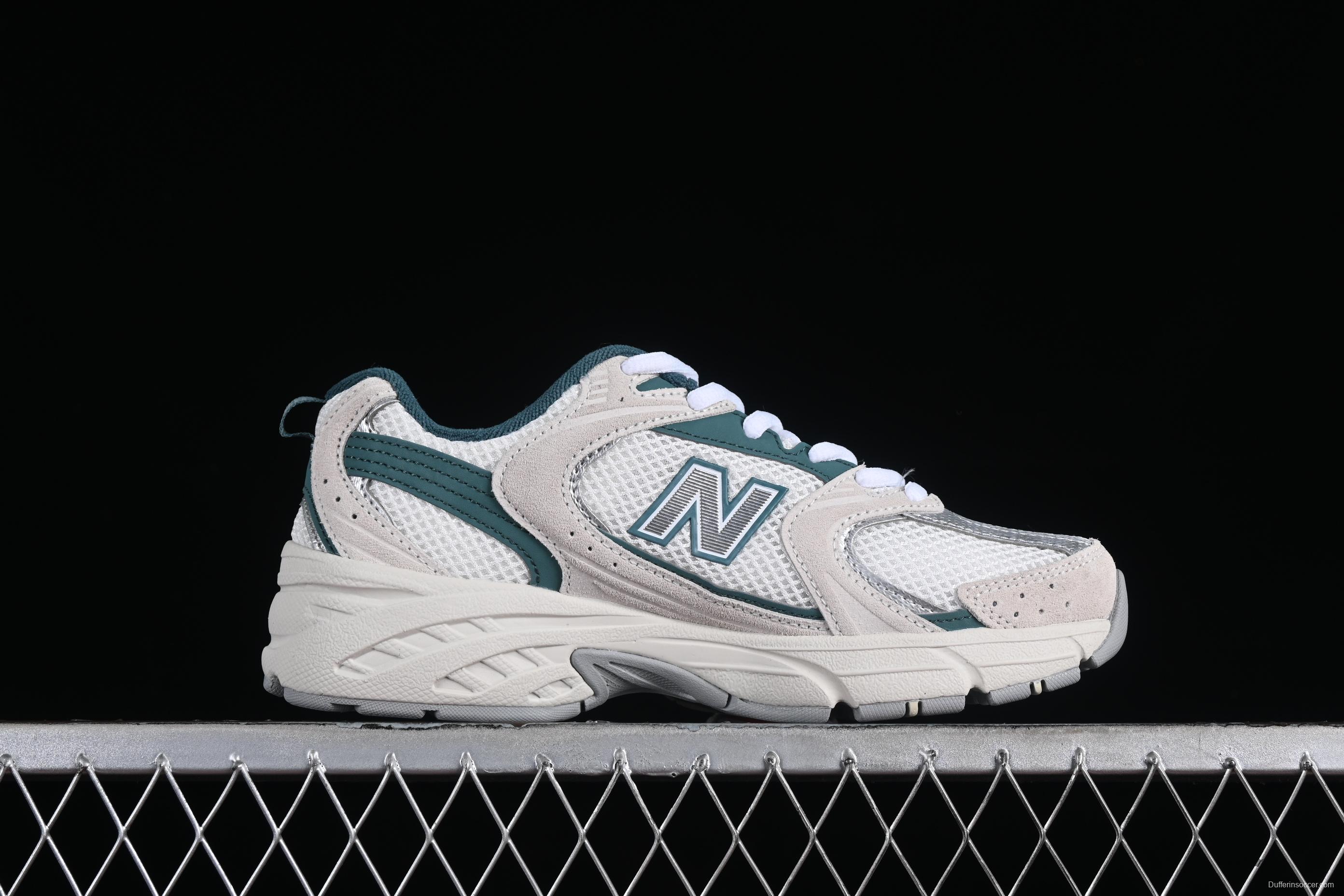 New Balance 530 Series Leather Distressed Retro Casual Running Shoes - MR530QA