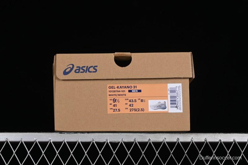 Asics Gel-Kayano 31 Running Shoes with GEL Cushioning and FLYTEFOAM BLAST Technology - 1012B794-101
