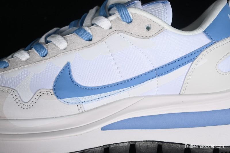 Nike Sacai VaporWaffle 3.0 Deconstructed Sneakers with Overlapping Swoosh and Double Tongue - DD1875-101