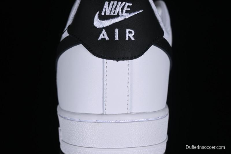 Nike Air Force 1 '07 Low Casual Sneakers in Black and White - FQ4296-101