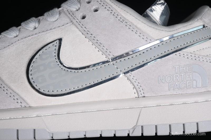 Nike Dunk Low The North Face CDG Collaboration - Light Grey Skateboarding Shoes - DQ1098-338