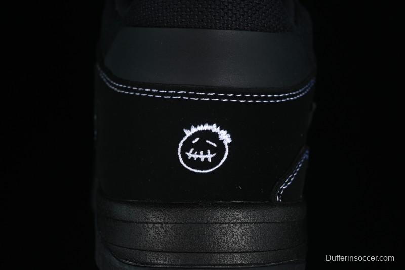 Nike Travis Scott x Jordan Cut The Check AJ1 Basketball Shoes with Velcro Strap - DR9317-001