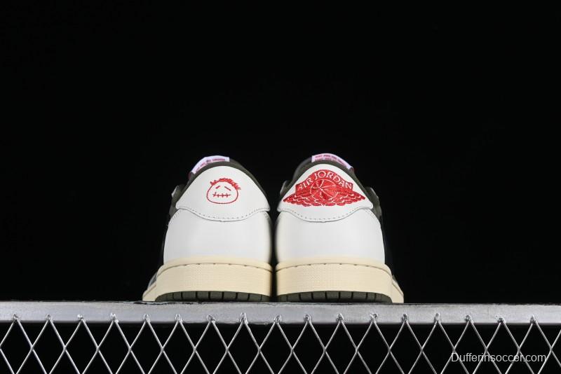 Nike Travis Scott x Air Jordan 1 Low OG Retro Sneakers DM7866-200