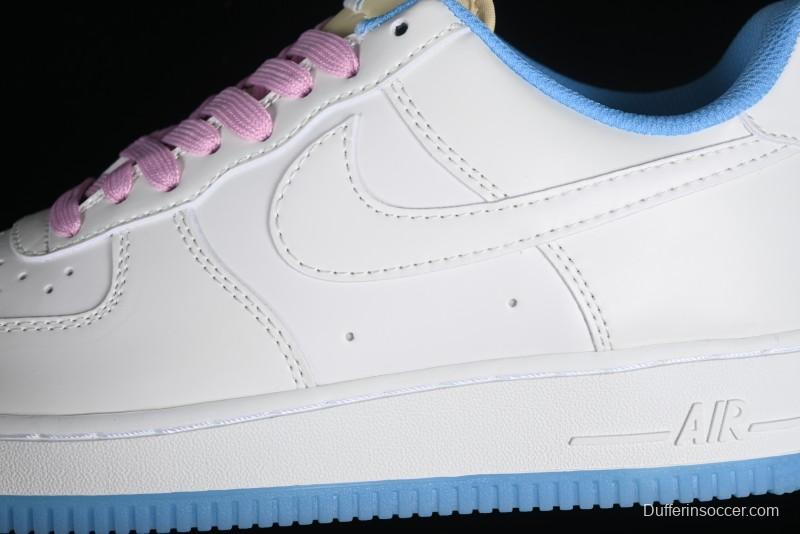Nike Air Force 1 '07 Low Color-Changing Thermal-Activated White Blue Pink Casual Sneakers - LC5688-001