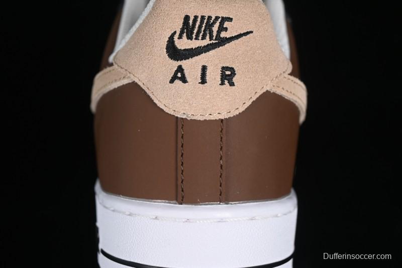 Nike Air Force 1 '07 Low Casual Sneakers with Full-Length Air Cushion - FB3355-200