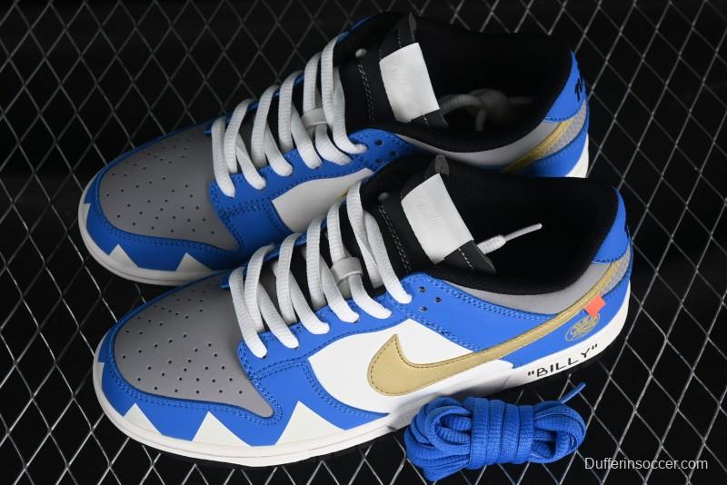 Nike SB Dunk Low Power Rangers Triceratops Colorway Low-Top Casual Skateboarding Shoes - ZZ1998-007