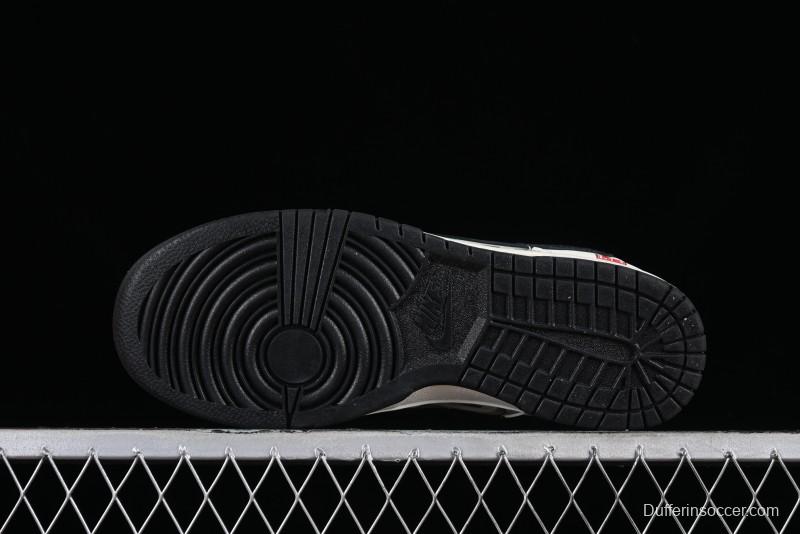 Nike SB Dunk Low Chinese New Year Limited Edition - Azure Dragon Anniversary Custom Low-Top Casual Skate Shoes - XB3802-711