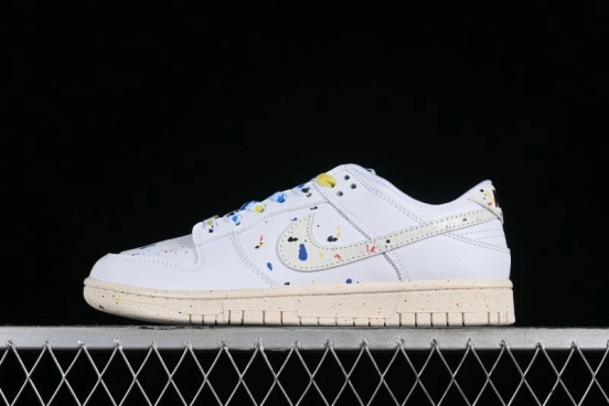 Nike SB Dunk Low Color Ink Splash Anniversary Custom Low-Top Casual Skate Shoes - FC2025-305