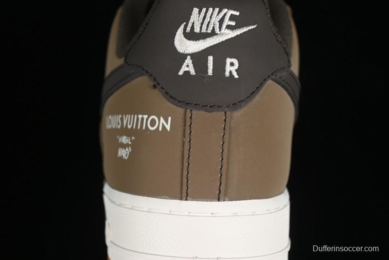 Nike Air Force 1 '07 Low LV Collaboration - Light Brown Casual Sneakers - BA8806-224