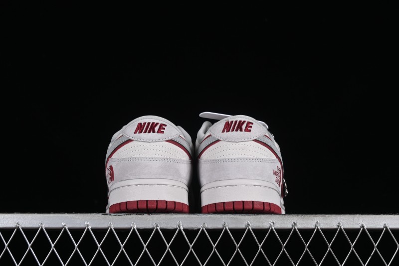 Nike Dunk Low The North Face CDG Collaboration - Grey Skateboard Shoes - DQ1098-336