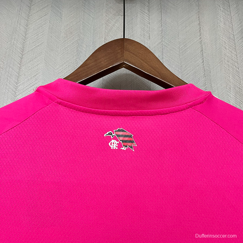 25/26 Flamengo Goalkeeper Pink Jersey S-XXXXL