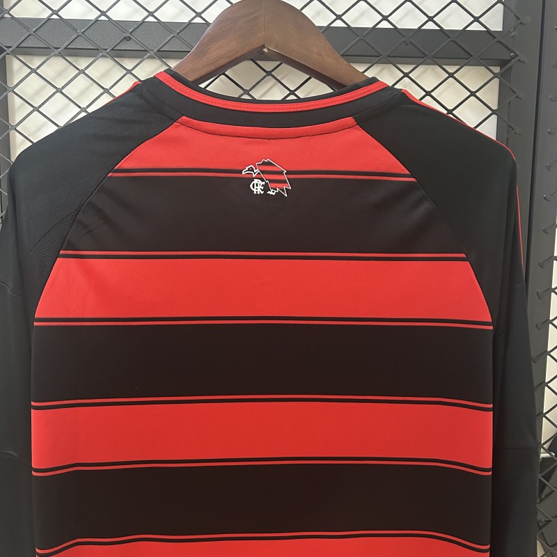 25/26 Long Sleeve Flamengo Home Jersey