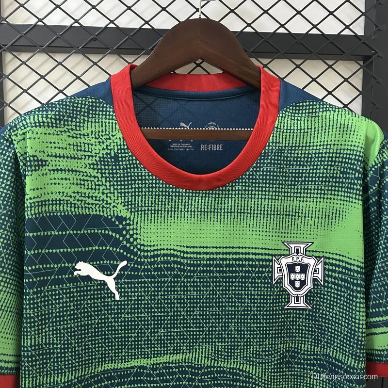 2025 Portugal E-sports Home Green Jersey