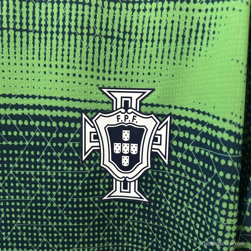 2025 Portugal E-sports Home Green Jersey