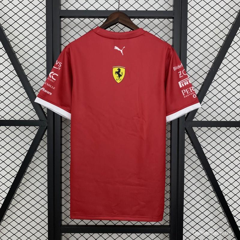 2025 F1 Formula Red T-Shirt