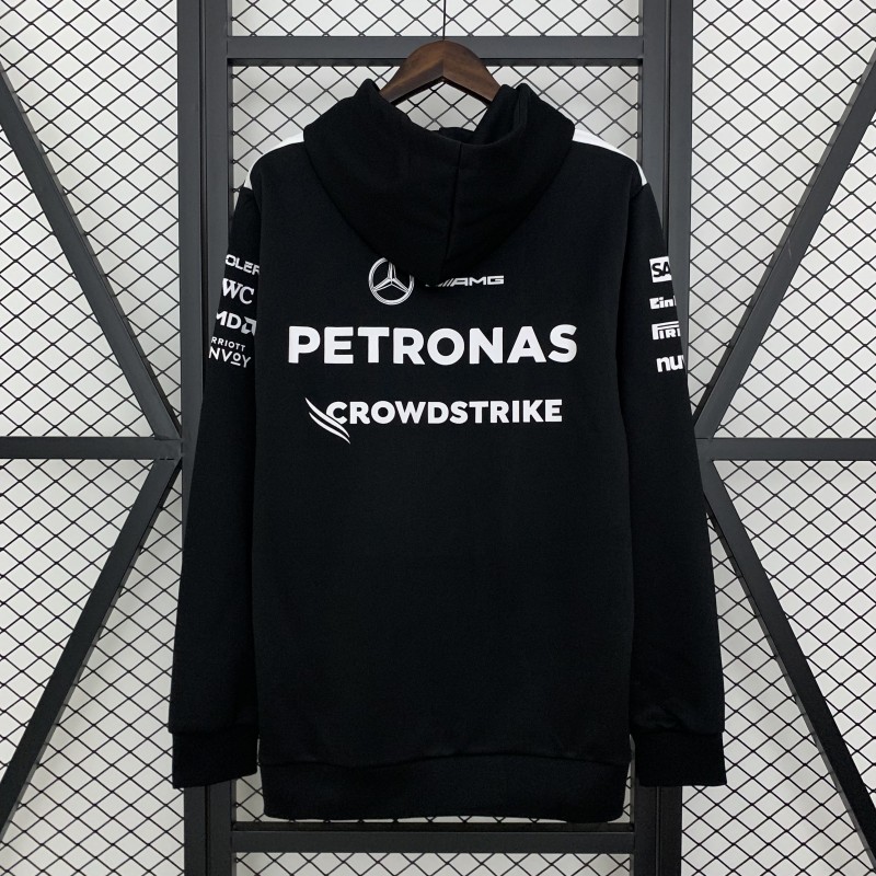 2025 F1 Formula AMG Black Hoodie