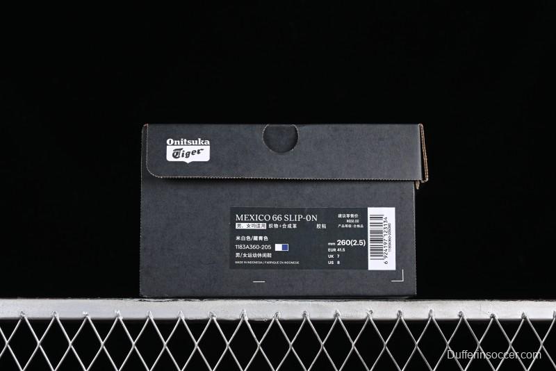 Onitsuka Tiger Mexico 66 Low-Top Canvas Casual Running Shoes - 1183A360-205