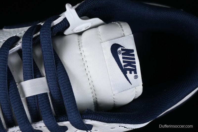 Nike Supreme x SB Dunk Low Collaboration - Navy Blue Anniversary High-End Custom Low-Top Casual Skate Shoes - DY1503-005