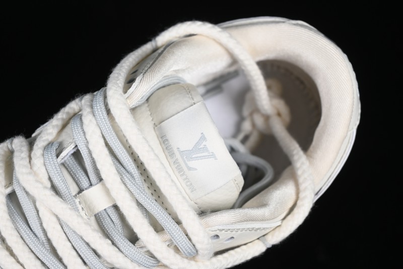 Nike SB Dunk Low LV Collaboration Strap White Grey Check Anniversary High-End Custom Low-Top Casual Skate Shoes - SJ2068-245