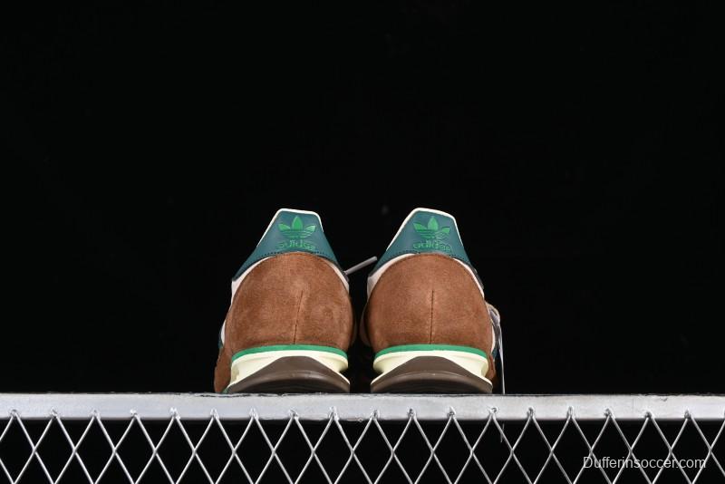 Adidas Originals SL 72 Retro Running Shoes with Ecotex Tongue and EVA Midsole - JH8648