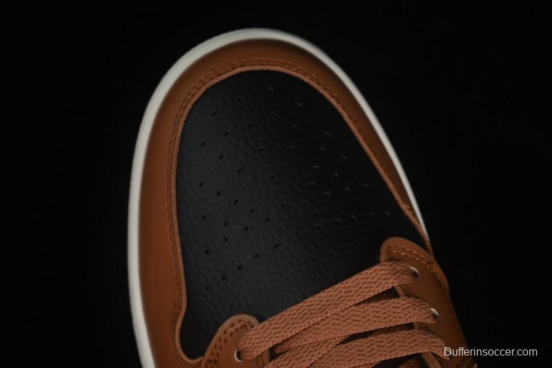 Nike Air Jordan 1 Low AJ1 Black Mocha Casual Sneakers - DC0774-021