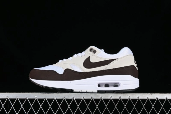 Nike Air Max 1 Retro Running Shoes with Half-Sole Air Cushion - DZ2628-004