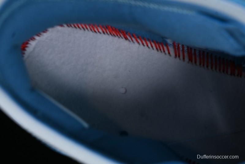 Nike Off White x Air Force 1 Low OW Collaboration Transparent Blue Casual Sneakers - AO4606-400