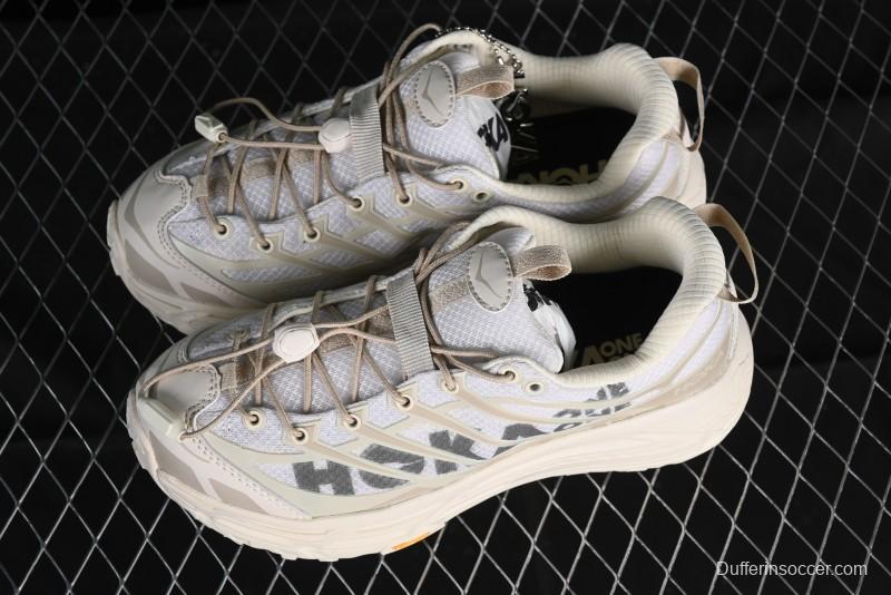 Hoka Mafate Speed 2 Lightweight Trail Running Shoes with Fresh Foam Midsole and Vibram Outsole - 1141572 ESSN