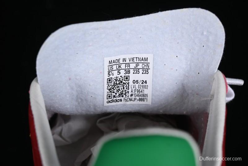 Adidas Originals Gazelle Indoor IF9641 Retro Casual Slip-Resistant Low-Top Sneakers - IF9641