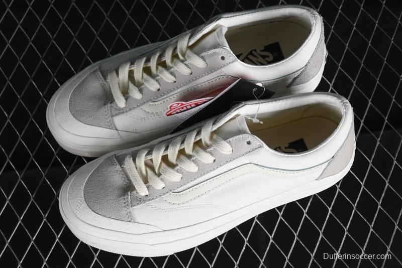 Vans Old Skool Reissue 136 Classic Low-Top Skate Shoes with Detachable Cushioned Insole - VN000MT6QC5