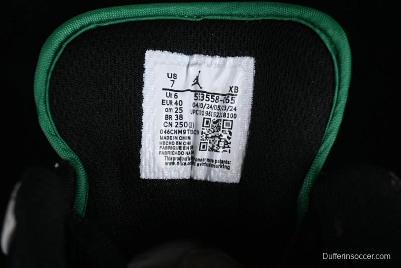 Nike Air Jordan 1 Low Retro Basketball Shoes with Panda Mischief Pioneer Rider Design - 553558-065