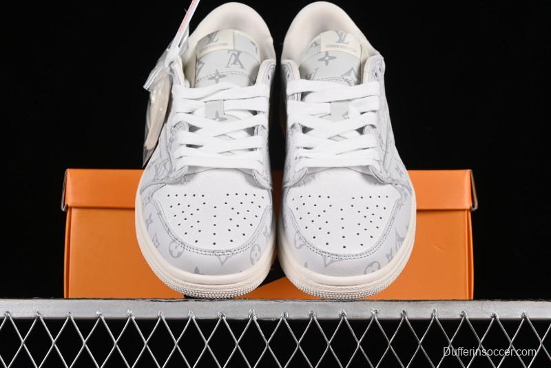 Nike Air Jordan 1 Low OG SP Travis Scott x Fragment Design Collaboration Sneakers - LX1988-700