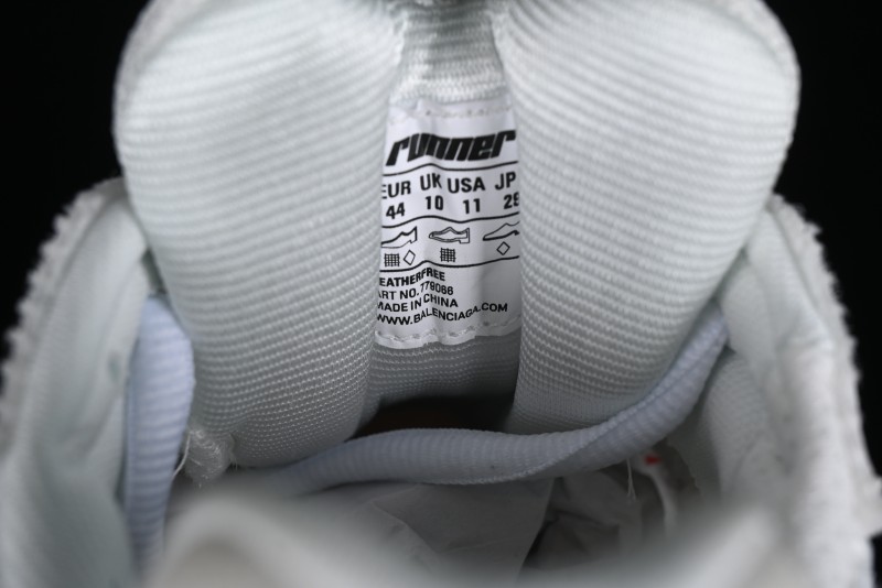 Balenciaga Runner Kith Four Color Retro Casual Sneakers - W3RXP9260